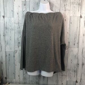 L Love Off Shoulder Super Soft Top Large NWT